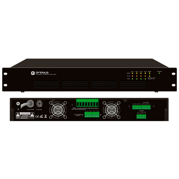 COMPACT™ DA-500D4 Power Amplifier [A208D4]