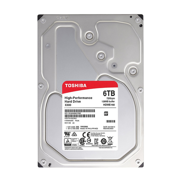 HDD Toshiba® 6 TBytes N300 [1776261]