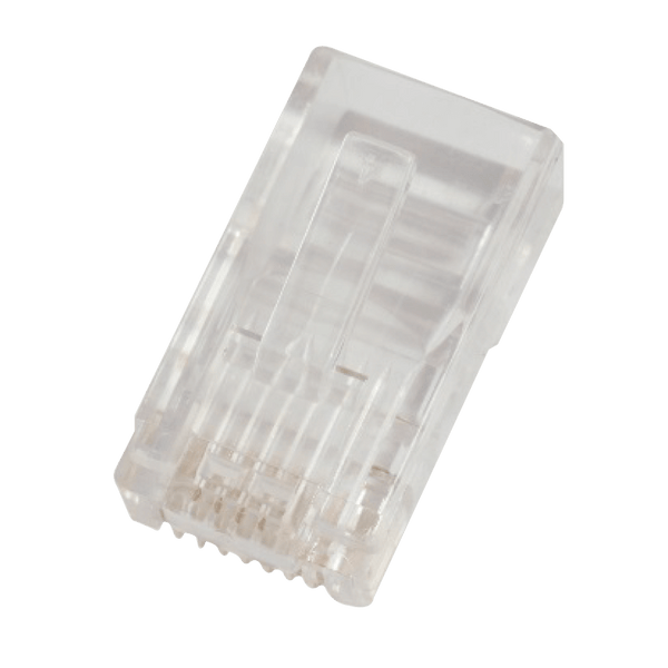 Male RJ45 8/8 Cat5e Flexible Connector [CCTELRJ455EUF]