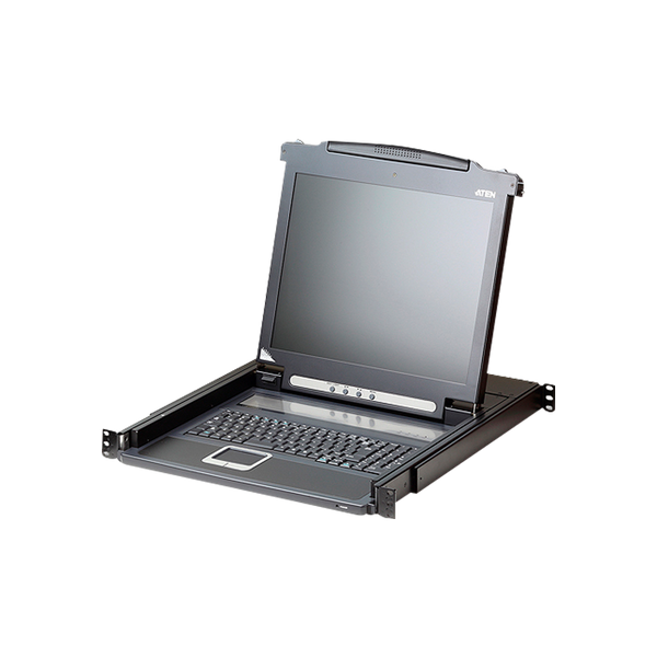 19'' LCD KVM ATEN™ LCD Console/Switch [CL1316N-ATA-XG]