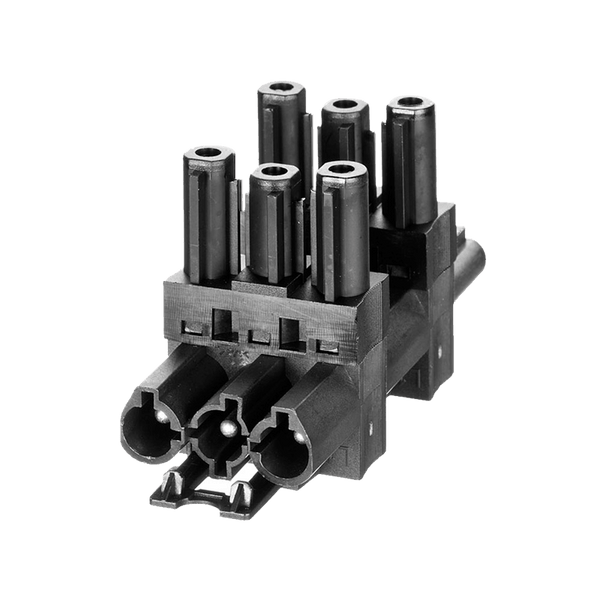 1In/3Out 3-Pole Bypass Block [CRBD39]