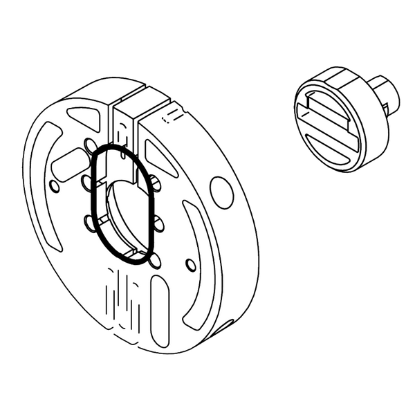 Danalock™ SALTO® Adapter for Chilean OV Cylinders [DCSLAV]