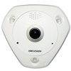 HIKVISION™ 360º IP Mini Dome (Fisheye) 6MPx 1.27mm with IR 3x15m (+Audio and Alarm) [DS-2CD6365G0E-IS]