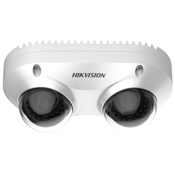 HIKVISION™ PanoVu IP minidome Bidirectional 8MPx 2.8mm with IR 10m [DS-2CD6D82G0-IHS]