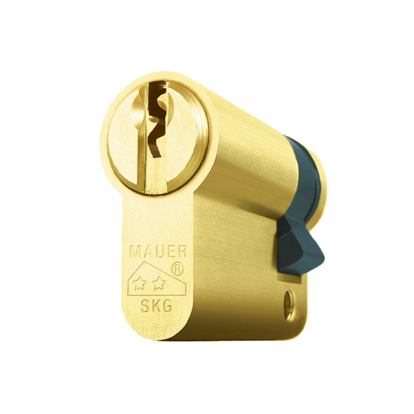 Medio Cilindro MAUER® Elite™ (41/9mm) Brass [E419L]