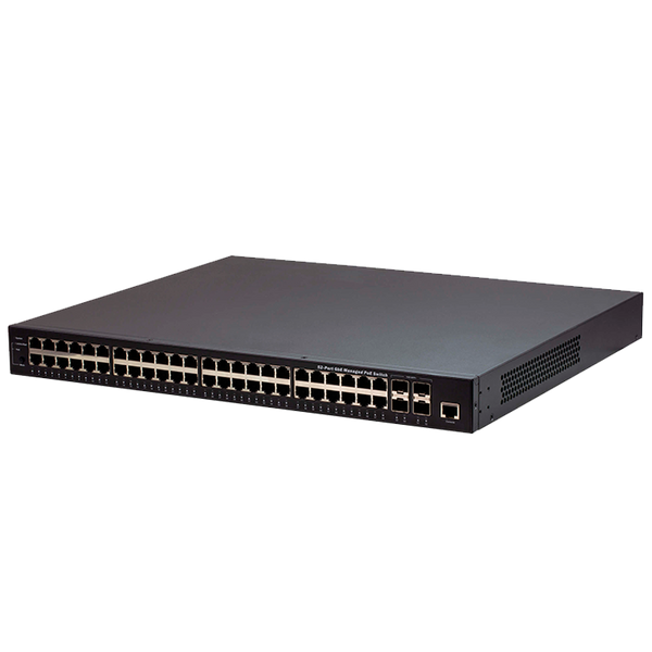 ATEN™ 52-Port GbE PoE Managed Switch - L2 (740W) [ES0152P-AX-G]