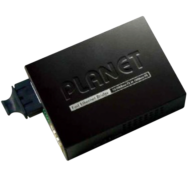 PLANET™ 10/100Base-TX to 100Base-FX (1 x SC, Multi Mode) Bridge Media Converter - 2Km [FT-802]