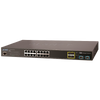 PLANET™ 16-Port + 4-Port 100/1000X SFP + 2-Port 10G SFP+ Managed Ethernet Switch - L2+ (L3 Static Routing) [GS-5220-16T4S2XR]