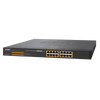 PLANET™ 16-Port 10/100/1000T 802.3at PoE+ Ethernet Switch - 220W [GSW-1600HP]