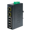 PLANET™ Industrial 4-Port 10/100/1000T + 2-Port 100/1000X SFP Ethernet Switch - DIN Rail (L2) [IGS-620TF]