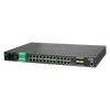 PLANET™ 24-Ports (+4 SFP) Industrial Manageable Gigabit Switch - L2+ (L3 Static Routing) [IGSW-24040T]