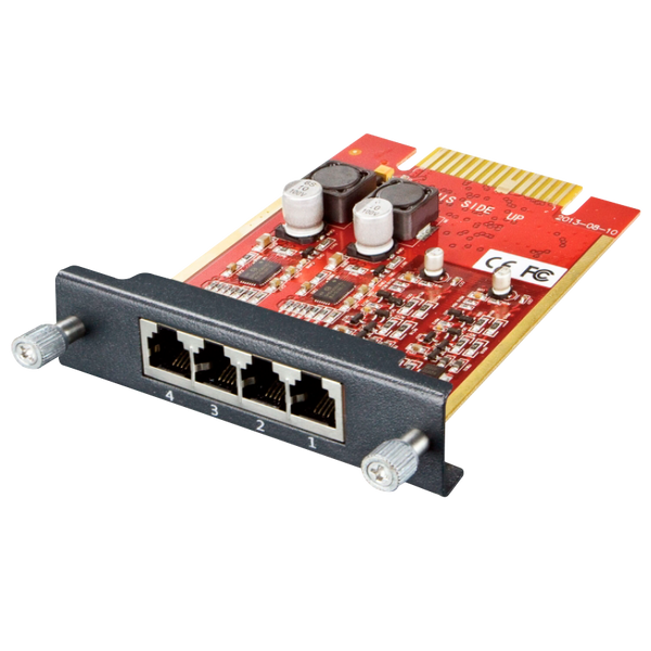 PLANET™ 4-Port Life-Line Module for IPX-2100, IPX-2200 and IPX-2500 (2FXO + 2FXS) [IPX-21SL]
