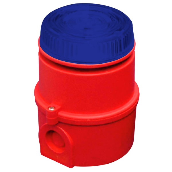 PFANNENBERG™ IP65 EN54/3 and EN54/23 Blue Lens Flash Sounder [IS-mC1-BL]