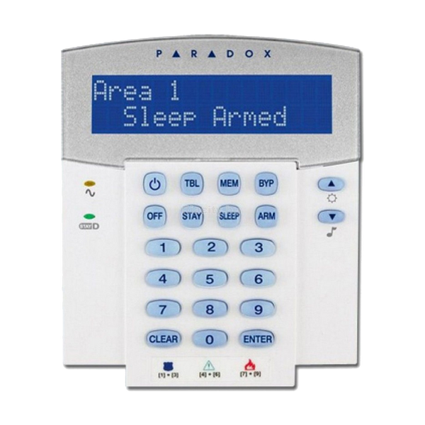 PARADOX™ Spectra™ Wireless LCD Keypad [K32LX]