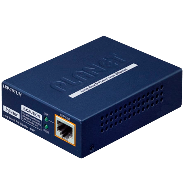 PLANET™ 1-Port Long Reach PoE over UTP Injector [LRP-101UH]