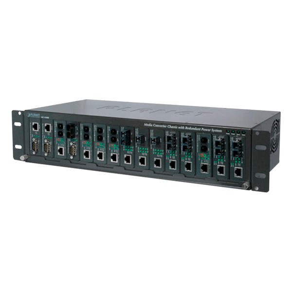 PLANET™ 15-Slot Chassis for Media Converters (Redundant Source) [MC-1500R]