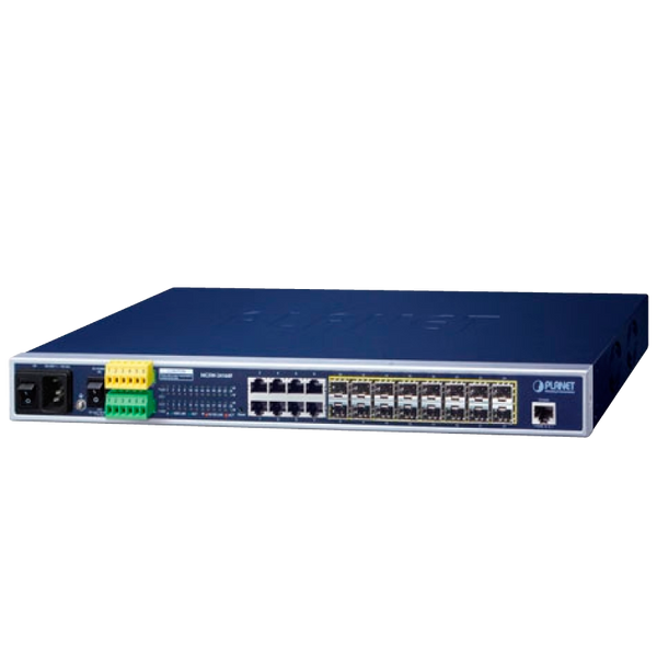 PLANET™ 16-Port 100/1000BASE-X SFP + 8-Port 10/100/1000BASE-T Managed Metro Ethernet Switch - L2+ [MGSW-24160F]