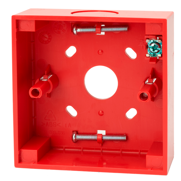 UTC™ Aritech™ Callout Surface Base - RED (DM3000 Series) [N-MC-BB-R]