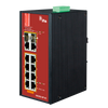 UTC™ IFS® 8-Port Industrial Managed Switch PoE+ (+2 RJ45/SFP) [NS2052-8P-2C]