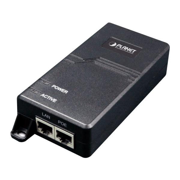 PLANET™ Single-Port 10/100/1000Mbps Ultra PoE Injector with Internal PWR (60W) [POE-172]