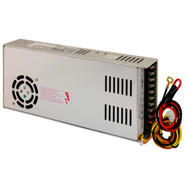 27.6VDC / 10Amp Grid Box Backed PULSAR® Power Supply with Hardwired Connectors [PSB-30024100]