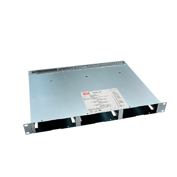 MEANWELL® 19" RCP-1U Chassis (AC Inlet: IEC320-C14) [RCP-3K1UI-48]