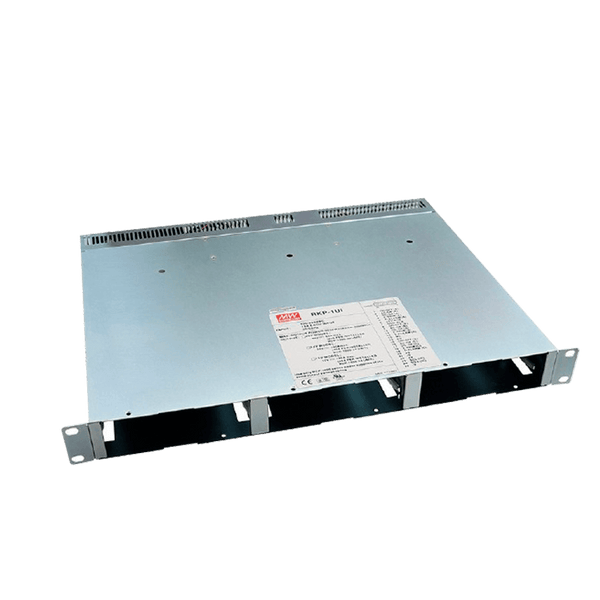 MEANWELL® 19" RKP-1U Chassis (AC Inlet: IEC320-C14) [RKP-6K1UI-12]