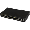 PULSAR® 8-Port (+2 Uplink) PoE+ Gigabit Switch for 8 IP Cameras - 120W [SG108]