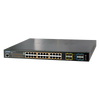 PLANET™ 24-Port 802.3at PoE+ & 2-Port 10G SFP+ Stackable Managed Switch (440W) - L2+ (L3 Static Routing) [SGS-5220-24P2X]