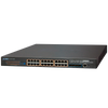 PLANET™ 24-Port 802.3at PoE+ & 4-Port 10G SFP+ Stackable Managed Switch - L3 (370W) [SGS-6341-24P4X]