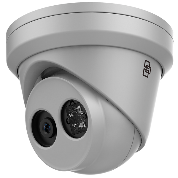 UTC™ TruVision™ S6 4MPx 2.8mm with IR 30m IP Mini Dome - Grey [TVT-5604]