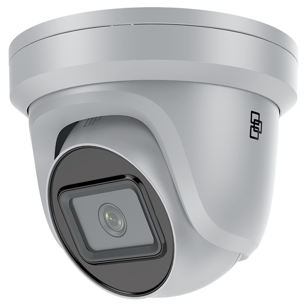 UTC™ TruVision™ S6 2MPx 2.8-12mm Motor-Driven with IR 30m IP Mini Dome (+Audio & Alarm) - Grey [TVT-5608H]