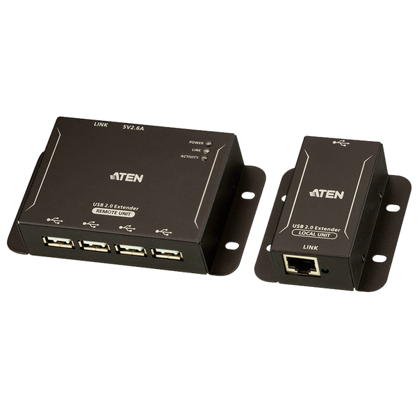 ATEN™ 4-Port USB 2.0 CAT 5 Extender (up to 50m) [UCE3250-AT-G]