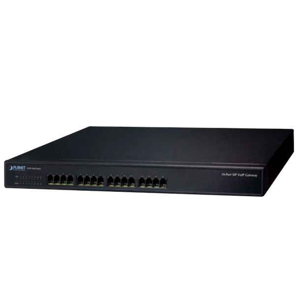 PLANET™ 16-Port SIP VoIP Gateway (16 FXS) [VGW-1620FS]