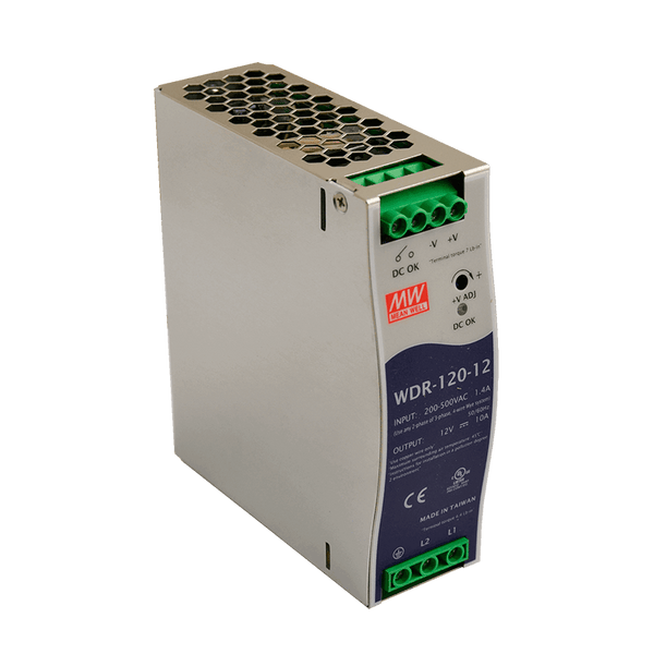 MEANWELL® WDR-120 Power Supply Unit [WDR-120-12]