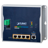 PLANET™ Industrial Wall-Mount Gigabit Router with 4-Port 802.3at PoE+ - L2 (120W) [WGR-500-4P]