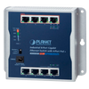 PLANET™ Industrial 8-Port 10/100/1000T Wall-Mounted Gigabit Switch with 4-port PoE+ (Din Rail) - L2 (60W) [WGS-814HP]